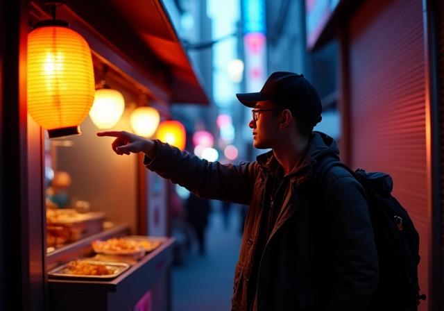 Local guide in Tokyo backstreets